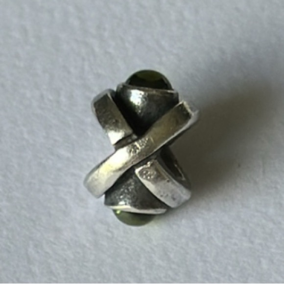 Pandora 925 ALE green muranum charm​​​ - Picture 3 of 7